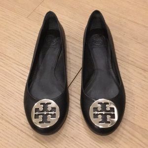 Black Tory Burch Flats